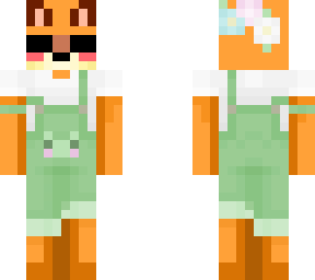 fox in a frog overalls (read description!)