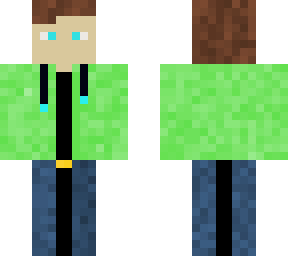 green hoodie gamer