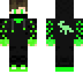 green neon boy