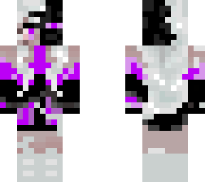 half enderman girl