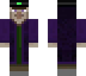 hooded minecraft witch