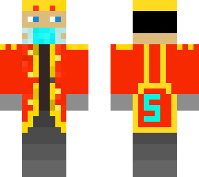 king is here (with mask)
