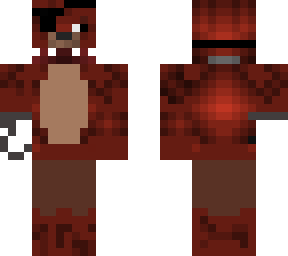 new unwithered foxy with patch and black eye