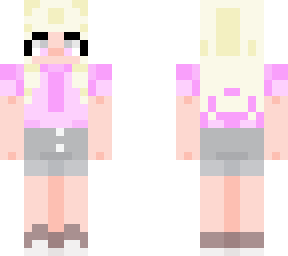 // in pink