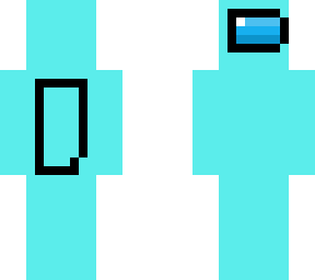 among us cyan