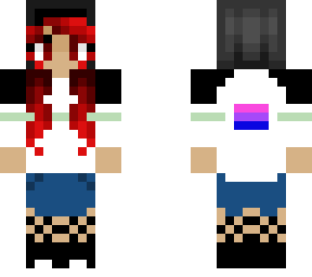 bi girl red hair