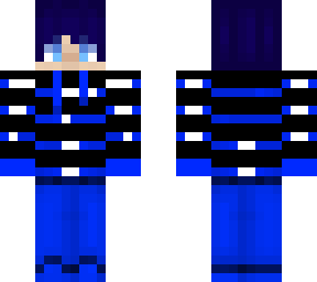 blue boy line skin