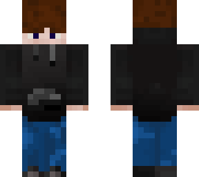 brown hair w/ hoodie updated