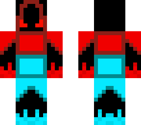 Fire and Ice Entity | Minecraft Skin
