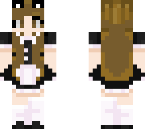 fixed girl in maid dress