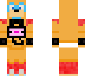 freddy whit a axolot