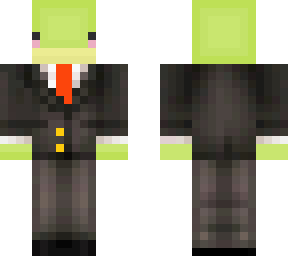 frog in a suit