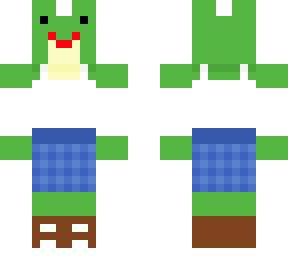 froog with skirt