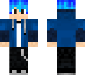 pelo azul