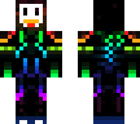 rainbow dj chicken