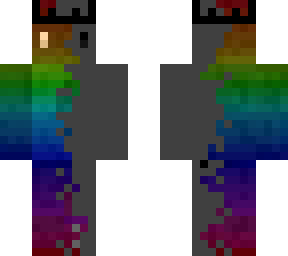 rainbow skin