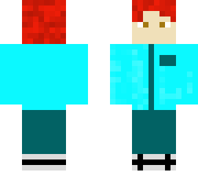 red haired scientist man