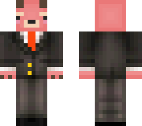 red panda in a suit