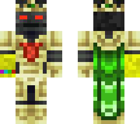 wither skeleton king with thano's glove