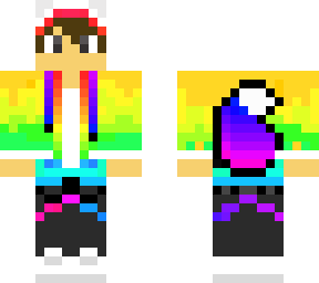 "a rainbow boy"
