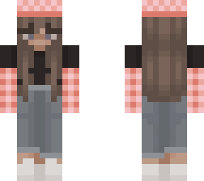a pink version of my skin. i’m a pink pumpkin