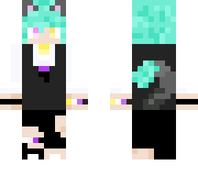 azmeow1355 in a suit & tie (enby style)