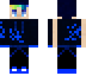 blue boy skin 8 w neon glasses
