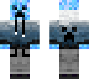 blue creeper skin black flame