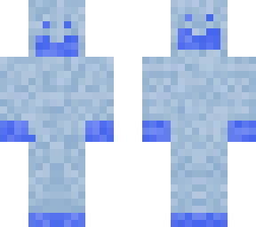 blue minecraft skinn freek