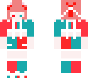 blue red