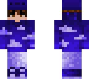 dark blue axolotl hat