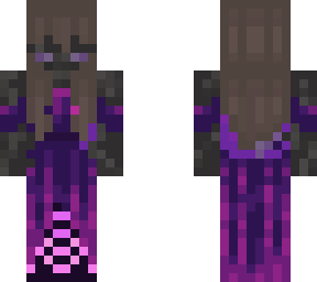enderman girl with dress