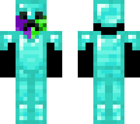 fake diamond armor on magic creeper