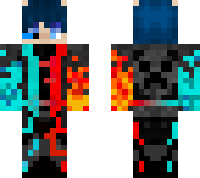 headphones water and fire skin