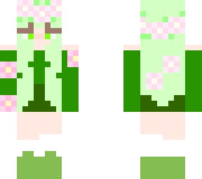 leaf girl/green girl