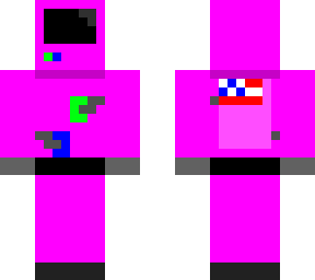 magenta astronaut