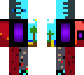 nether portal man