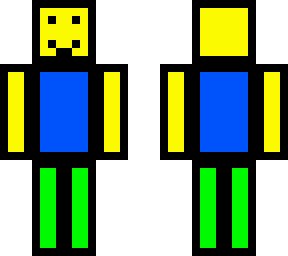 outlined roblox noob