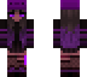 purple axolotl hat