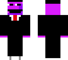 purple guy in a suit
