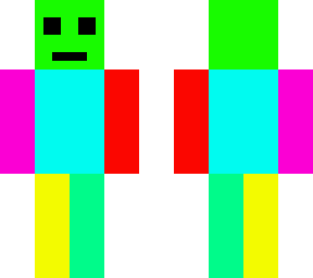 rainbow straight face