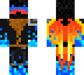 red and blue phoenix