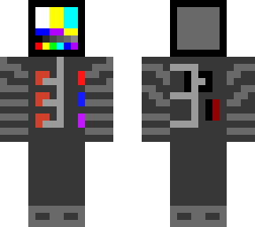 robot tv face guy