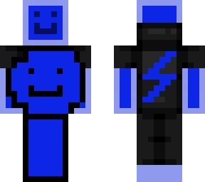 the blue thunder bolt drip skin (dream edition)