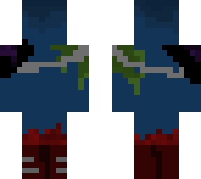 warrior but blue
