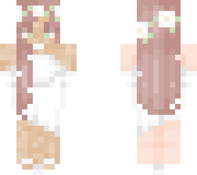 wedding dress(not my design i just changed the skin for mexicans or tan ppl)