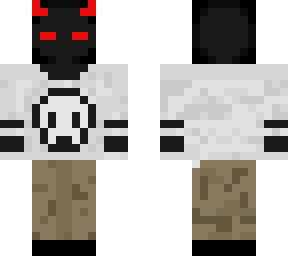 white skull shirt demon