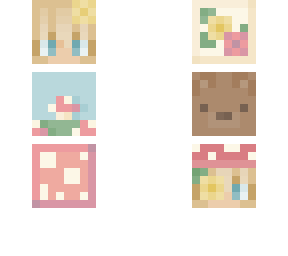 ❀ mushrooms, flowers, & bears // ce ❀