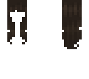 =dark brown hair base w/ elf ears-
