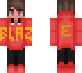 Blaze Skin 2 Minecraft Skin